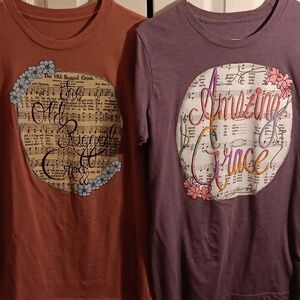 Graphic Tees With Hymns